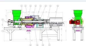 Pulping Machine for Apple, Pear, Peach, Apricot, Hawthorn