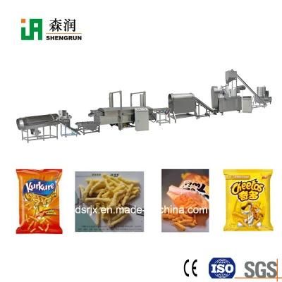 Crunchy Corn Curls Snacks Food Kurkure Processing Line