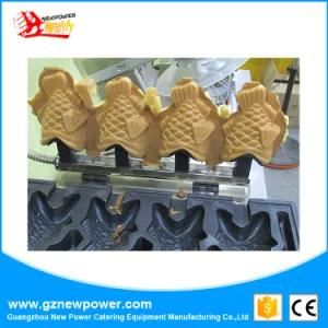 Commercial Electric Open Mouth Taiyaki Ice Cream Machine with Ce