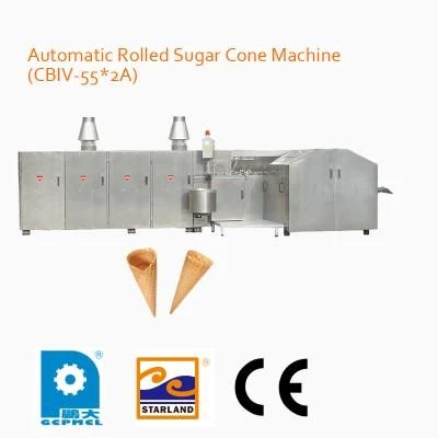 Automatic Rolled Sugar Cone Machine (CBIV-55*2A)