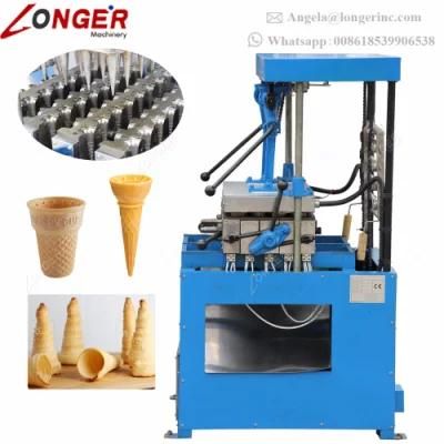 Industrial Ice Cream Cone Wafer Biscuit Machine Cone Pizza Machine