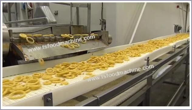 Frying Snack Food Production Line/Onion Circle /Onion Rings Production Line