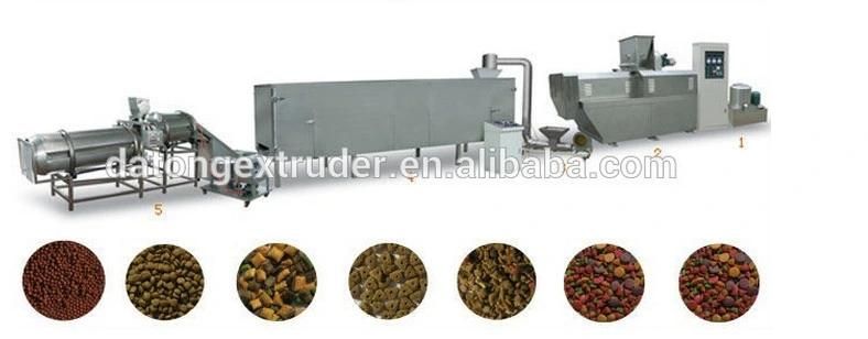 ISO Standard Reasonable Price Floating Fish Feed Extruder Machine