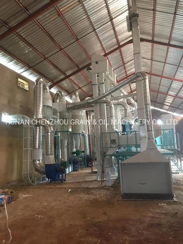 Clj 50- 150tpd Turn Key Complete Set Rice Milling Machine Rice Mill Machine Rice Processing Line