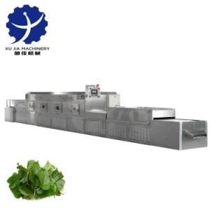 High Efficiency Leaf Curing Drying Color Protection Microwave Professional Equipment