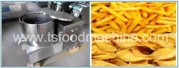 Semi Automatic Fresh Potato Chips and Cassava Chips Processing Line