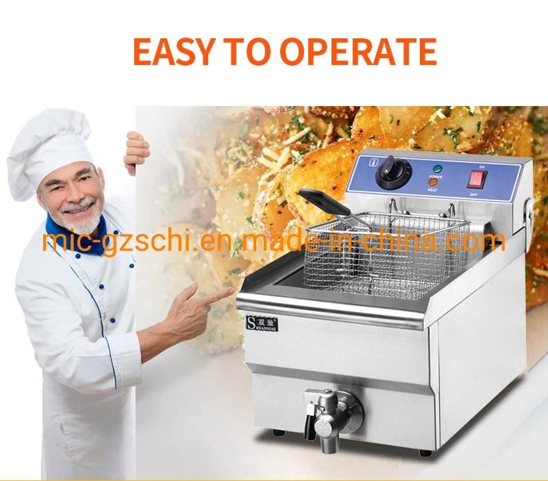 Electric Deep Fryer for Chiken French Fryer with Ce Certificate