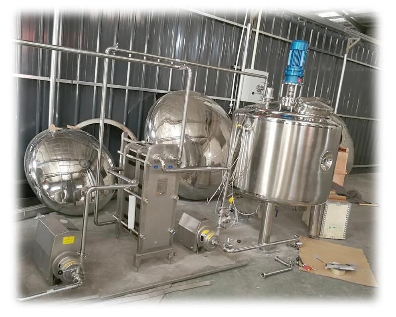 200 Litters Electrical Double Jacketed Pasteurizer