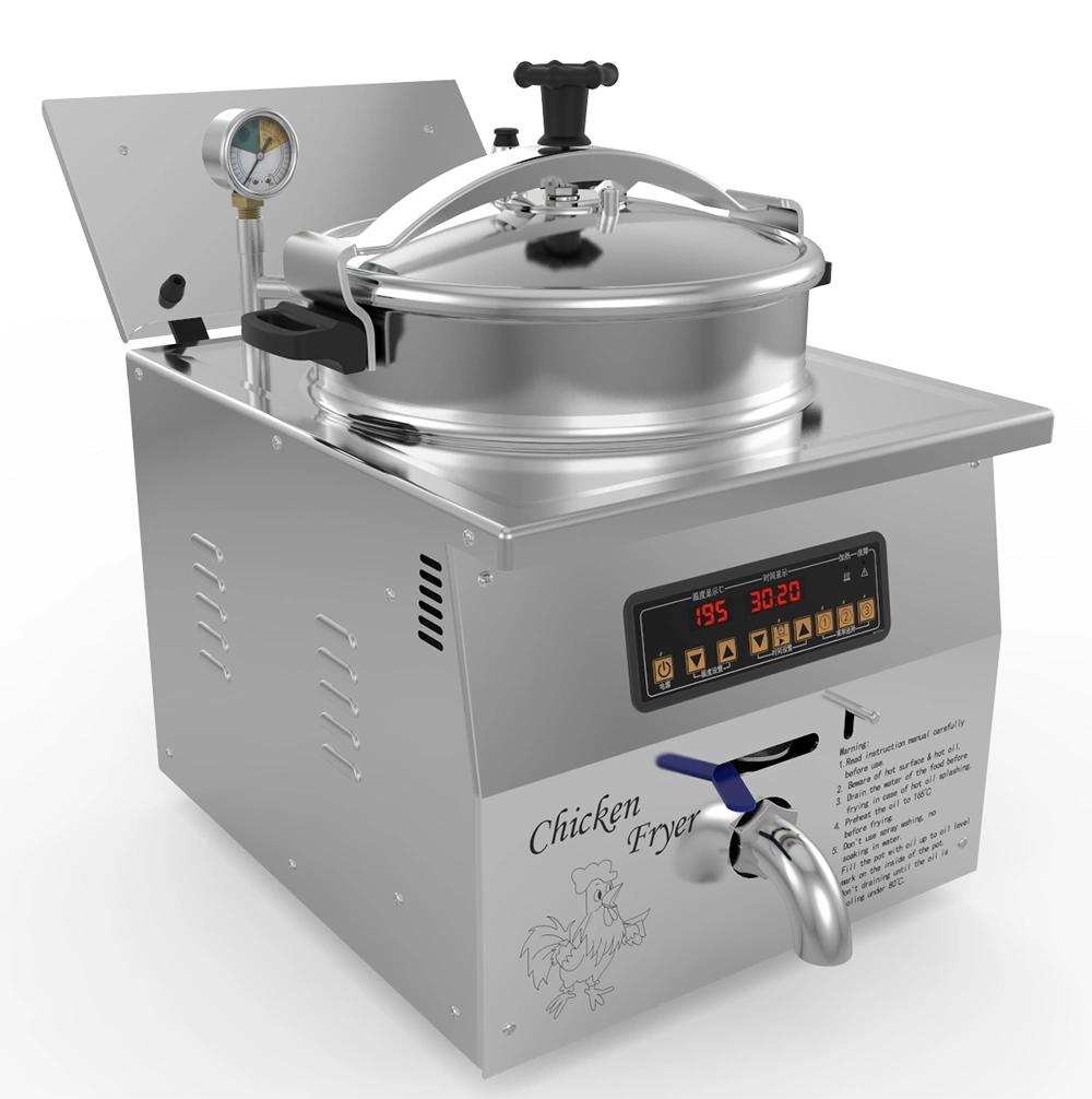 Mdxz-16 Table Top Pressure Potato Chips Fryer Machine Price