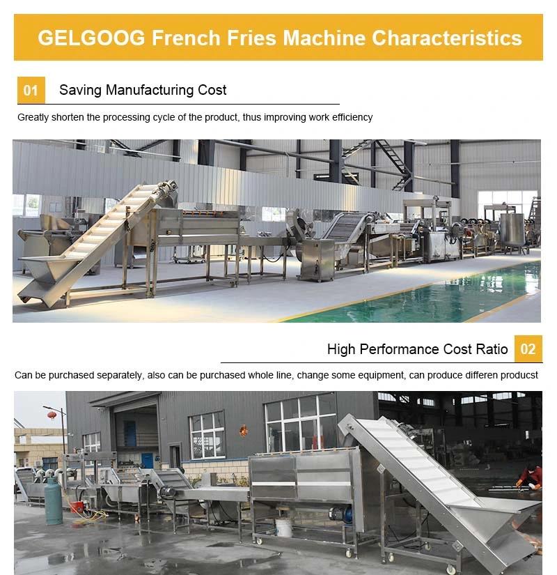 Automatic Frozen Potato French Fries Production Line Solution for Sale