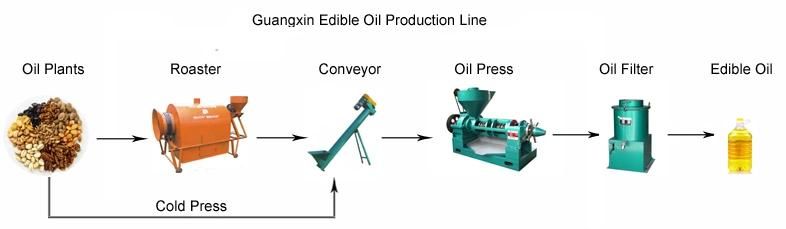 China Guangxin Small Peanut Oil Press Machine Oil Expeller