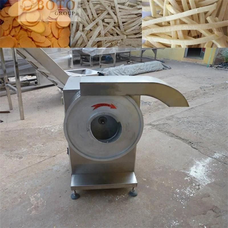 Automatic Food Machine Potato Chips Slicer Cutter Machine