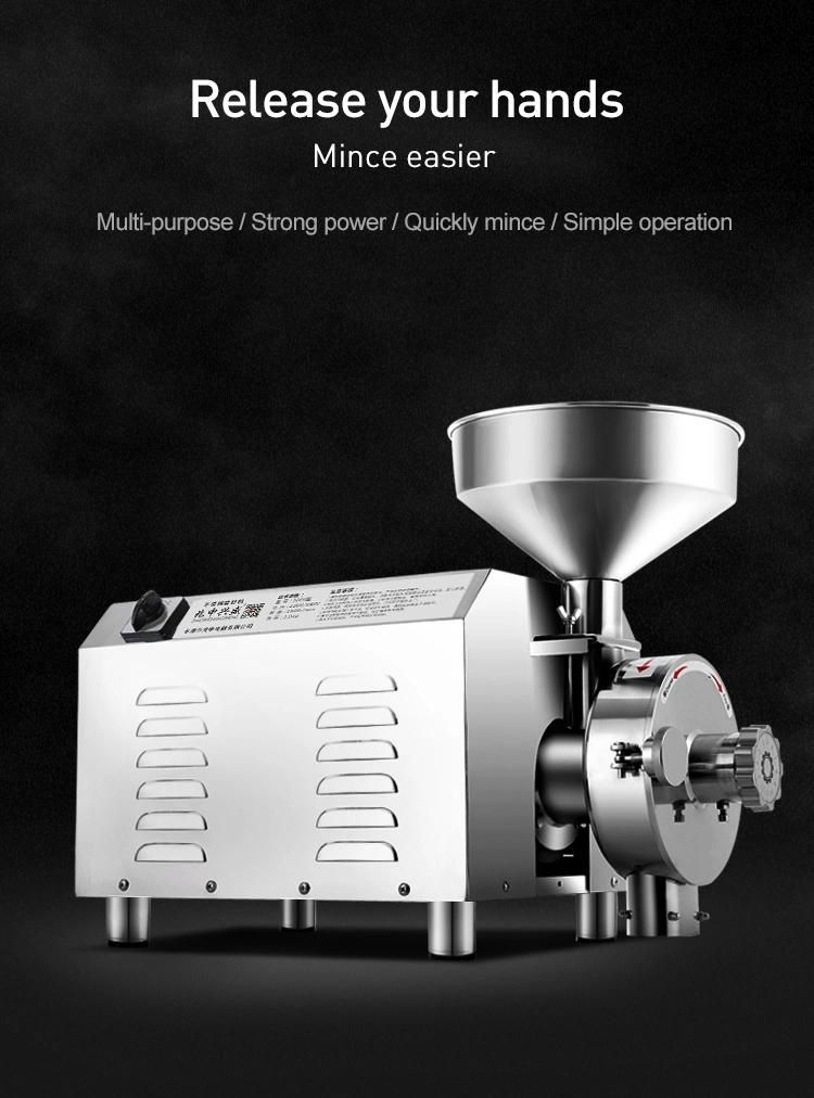 Factory Price Domestic Electric Mini Flour Mill Commercial Wheat Flour Milling Machine Corn Mill Machine Rice Milling Machine