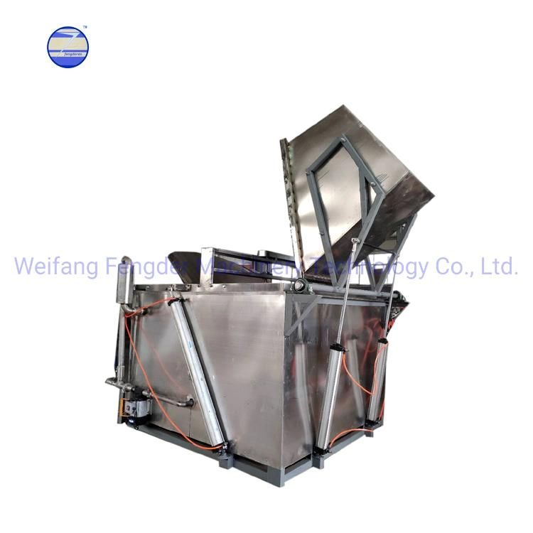 Automatic Potato Chips Deep Fryer Cassava Frying Machine Hot Selling Food Deep Fryer Machine