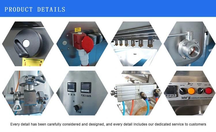 Chocolate Production Molding Line Chocolate Moulding Machine Cooling Tunnel for Chocolate Bar