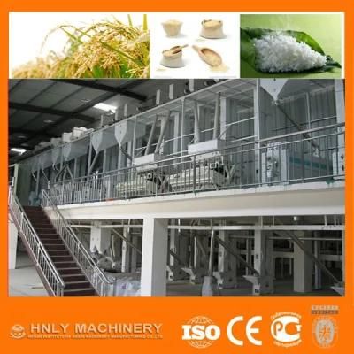 Paddy Rice Whitener Highly Auto Rice Milling Line