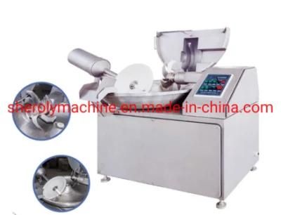 Meat Chopper Machine- Bowl Cutter Bowl Chopper for Meat Sausage