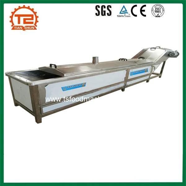 Snack Food Manchinery Auto Steam Blancher Corn Blanching Machine