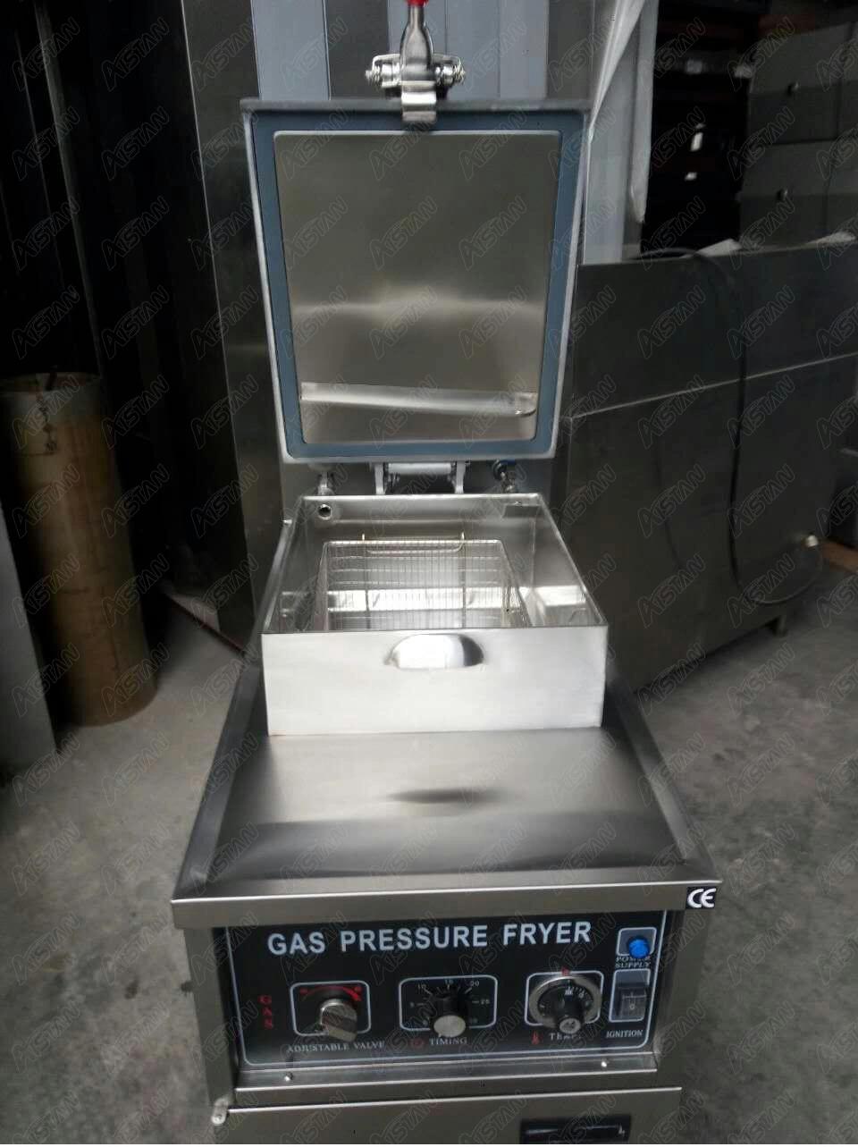 Mdxz25 Gas Commercial Chicken Pressure Fryer for Chickens with Manual Control Panel LPG Natural Gas