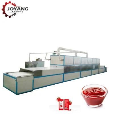 Stainless Steel Microwave Tomato Puree Paste Sauce Sterilization Equipment