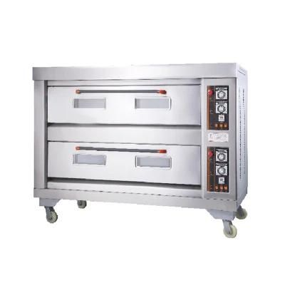 Gas Type 2 Decks 6 Trays Bakery Oven