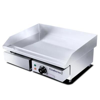 Portable Electric Griddle with Stainless Steel Flat Plate Grill