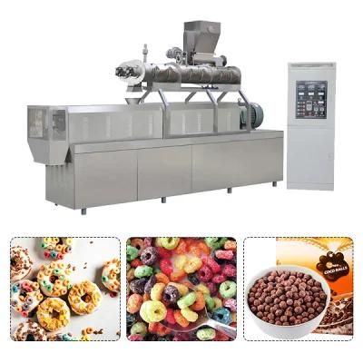 Stainless Steel Breakfast Cereal Extruder for Baby Cereals Processing