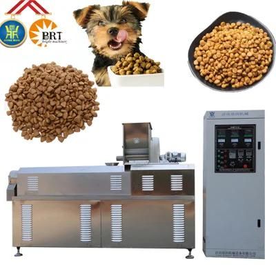 Automatic Dry Dog Cat Fish Pet Food Machinery Extruder