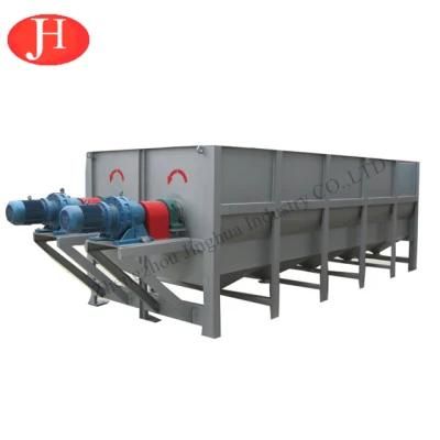 Customized Cassava Starch Cleaning Machine 50 T/H Paddle Washer Cassava Washing Cleaner