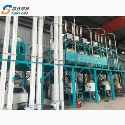 50 Tons Maize Grinding Flour Mill Prices Corn Machine Farm Maize Milling