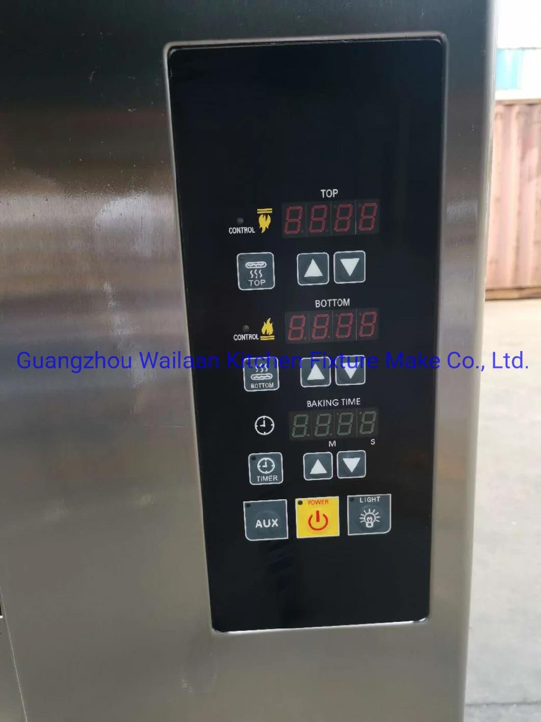 Luxury 3 Deck 9 Pans Electric Oven for Bakery Shop