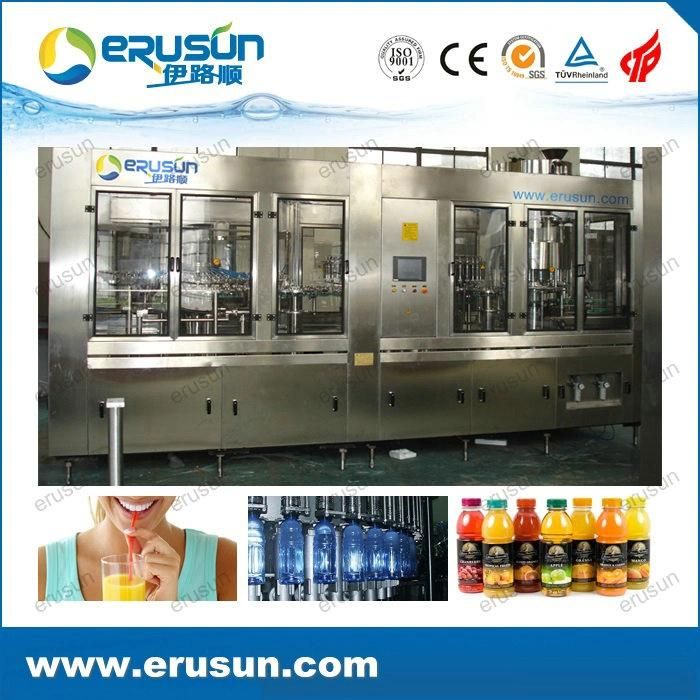 Automatic Fruit Juice Monobloc Beverage Filling Machine