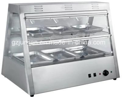 Cheering Stainless Steel Food Warming Display Showcase Bain Marie