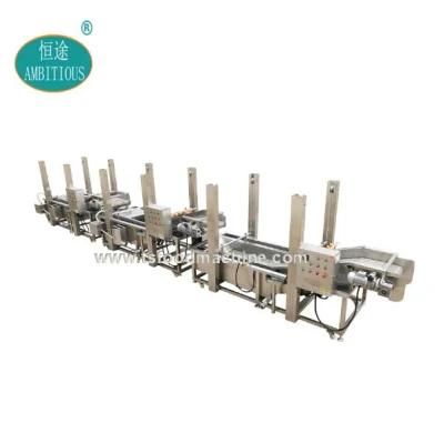 Industrial Automatic Fruit &Vegetable Cleaning Machine Vegetable Processing Line