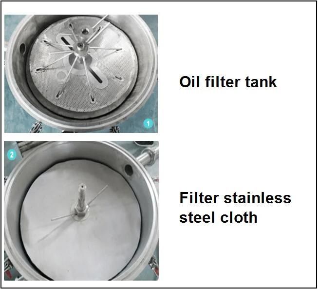 New Commercial Stainless Steel Cooking Coconut Cooking Oil Filter Machine