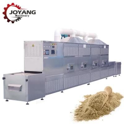 PLC Automatic Cumin Powder Microwave Drying Sterilization Machine