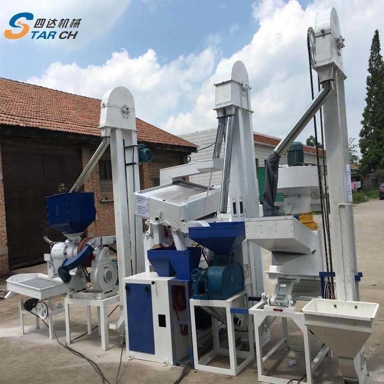 Lowest Price Mini 1000kg Rice Mill Plant