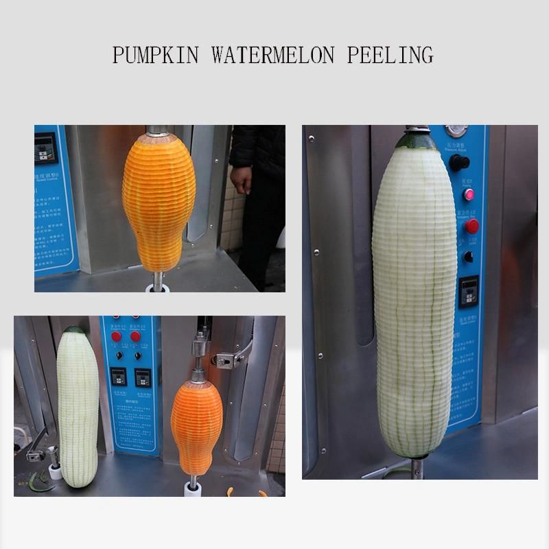 Large Fruit and Vegetable Peeler Commercial Pineapple Peeler Watermelon Peeler Pumpkin Peeling Machine