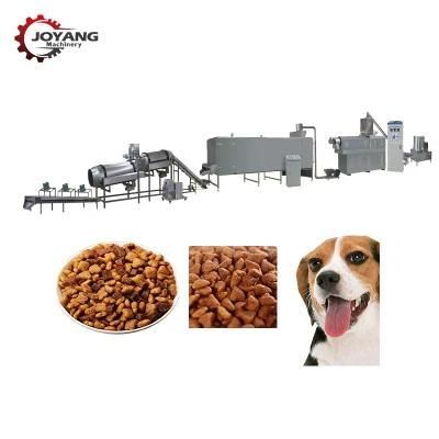 500-5000 Kg/H Pet Cat Food Fish Feed Production Lines Animal Fodder Extruder Machine