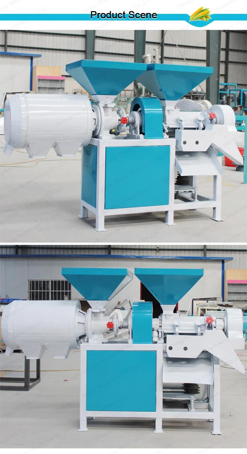 Corn Peeling and Milling Machine Corn Mill Grinder