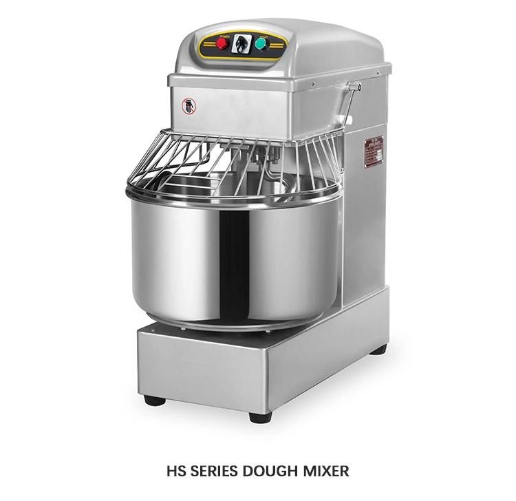 Baking Equipment Flour Mixing Pizza Dough Commercial Bread Mixer Machines HS20 Spiral Mixer 8kg Buy Dough Mixer