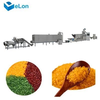 Twin Screw Instant Artificial Fortified Rice Equipment
