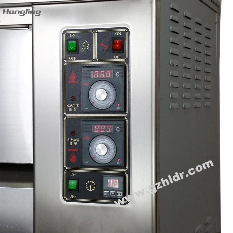 Hly-204 Double Deck Baking Oven Gas Bakery Oven Price