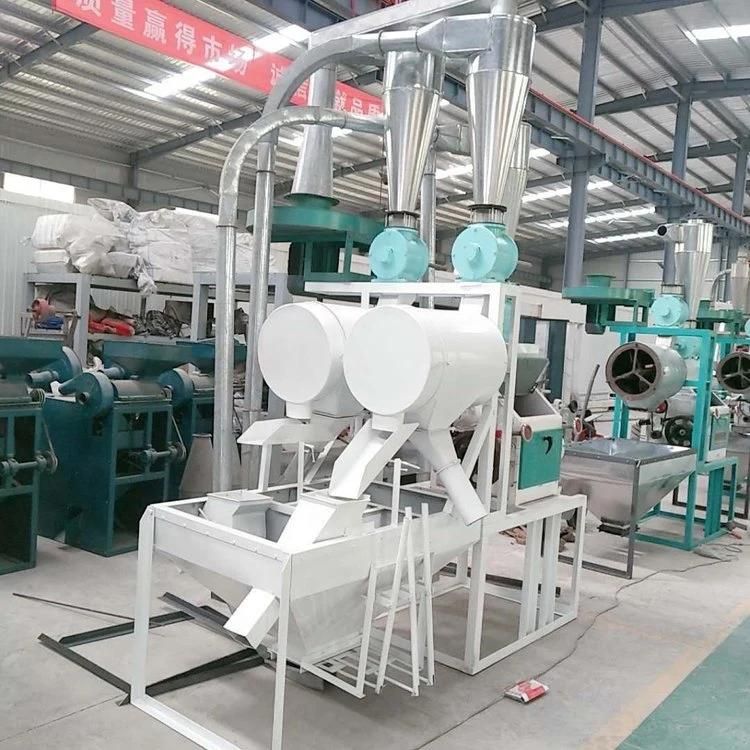 300-550kg /H Automatic Commercial Flour Mill Rice Maize Grain Corn Wheat Grinding Machine for The Grain Processing