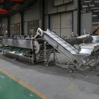 Fruit Washing Waxing Drying Weight-Grading Line for Factory