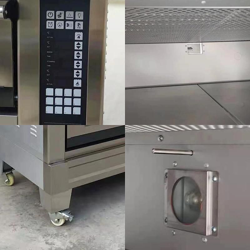 Bakery Equipment Baking Machine Pizza Bread Oven with 3deck 6tray