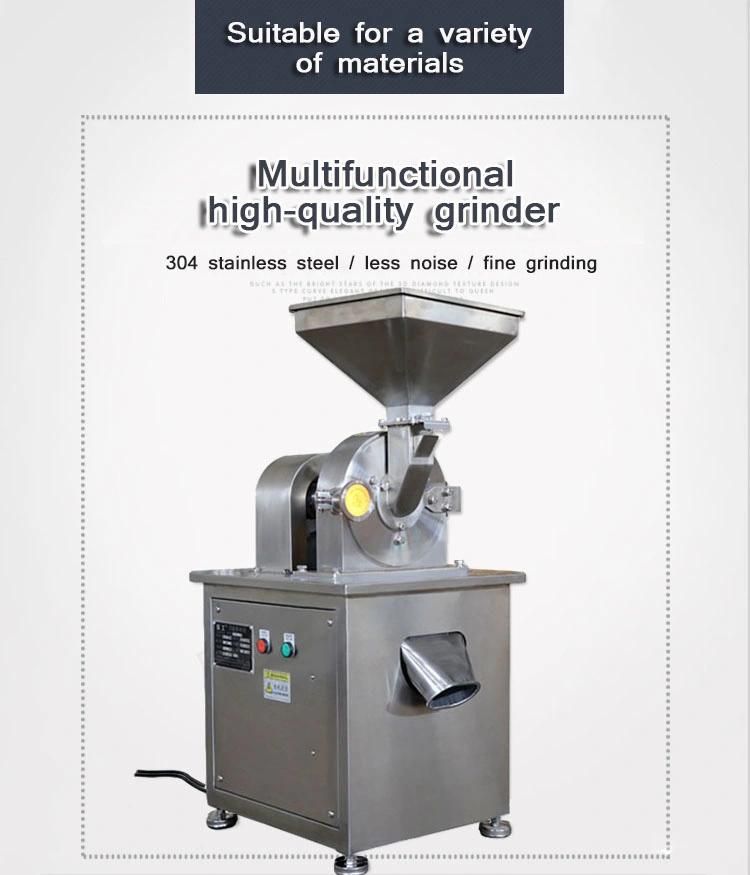 Hot Sale Dry Turmeric Ginger Pulverizer Spice Grinding Machine Price