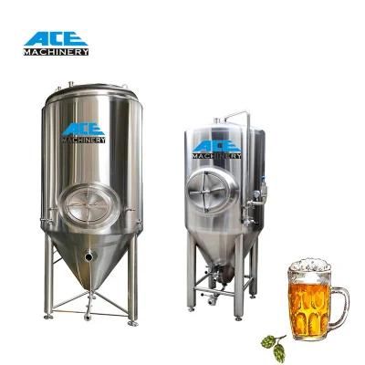 Best Price 3000L 5000L Fermenter Stainless Steel Double Jacketed Conical Beer Fementer ...