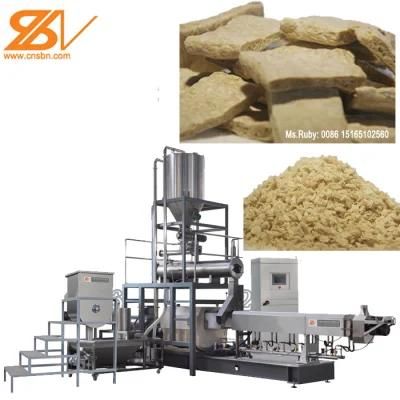 Soya Bean Chunk Machine Tvp Tsp Soya Protein Extruder