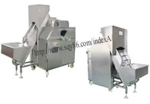 1 2 3 Belts Onion Automatic Peeling Machine in SS304